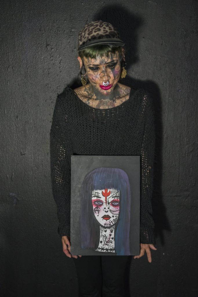Manzana's painting